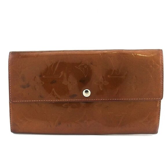 Louis Vuitton Long Wallet Verni Patent Leather - Picture 1 of 16